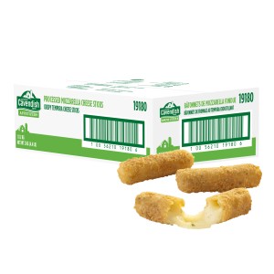 Frozen Tempura Battered Mozzarella Sticks